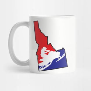 Ride Idaho Snowmobile Mug